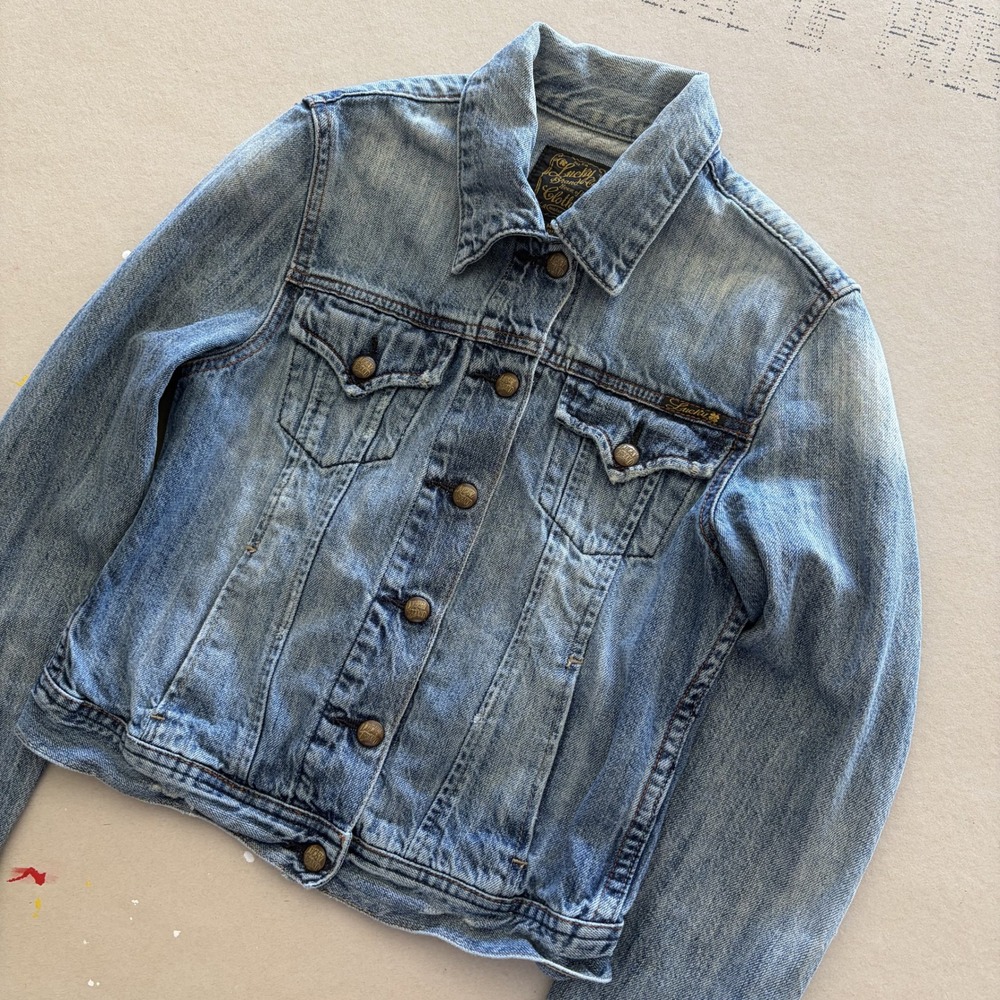 Y2K Lucky Brand Denim Jacket